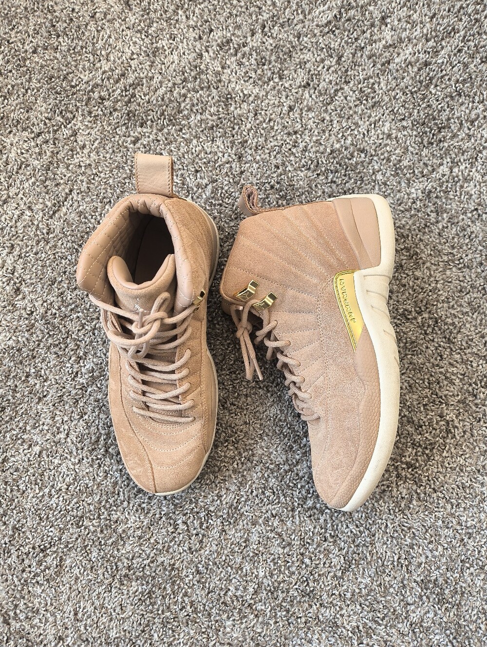 Wmns Air Jordan 12 Retro "Vachetta Tan" Size 8.5